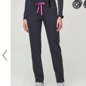 Figs night sky scrub pants